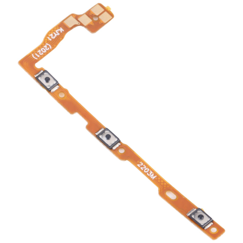 For vivo Y21 / Y21a 4G / Y21G / Y21e 4G / Y32 4G Power On / Off and Volume Flex Cable Replacement Part (without Logo) For vivo Y21 / Y21a 4G / Y21G / Y21e 4G / Y32 4G Power On / Off and Volume Flex Cable Replacement Part (without Logo)